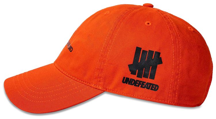 Anti Social Social Club x Undefeated Still Paranoid Cap Orange