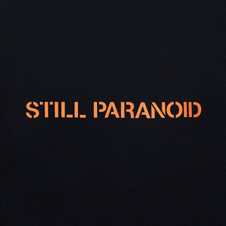 Anti Social Social Club x Undefeated Still Paranoid Tee Black