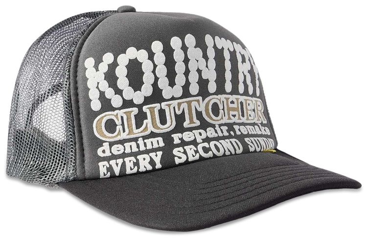 Kapital Pearl Clutcher Trucker Cap Grey