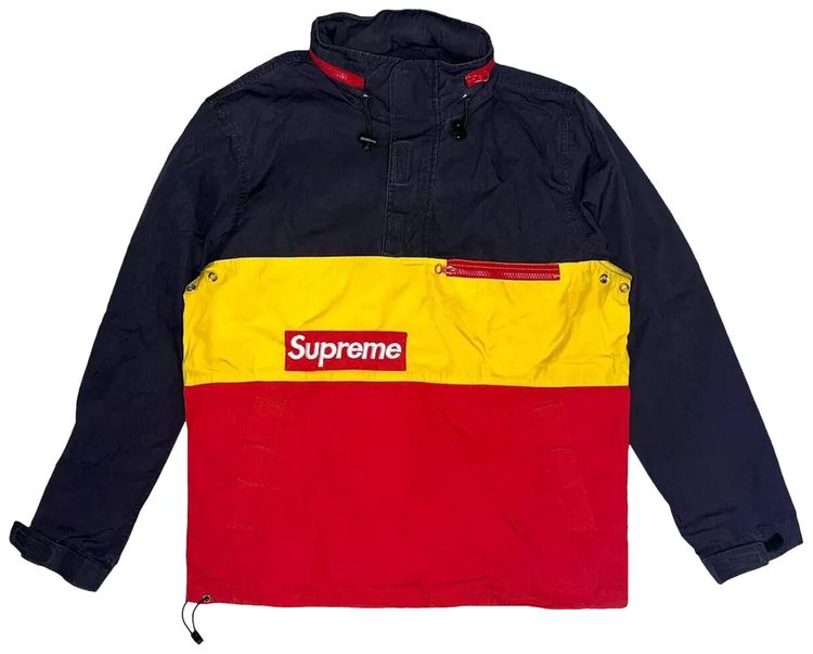 Supreme F1 Pullover Jacket BlackRed