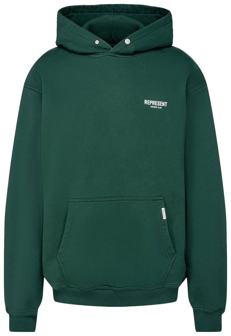Represent Clo Owners Club Hoodie Racing Green