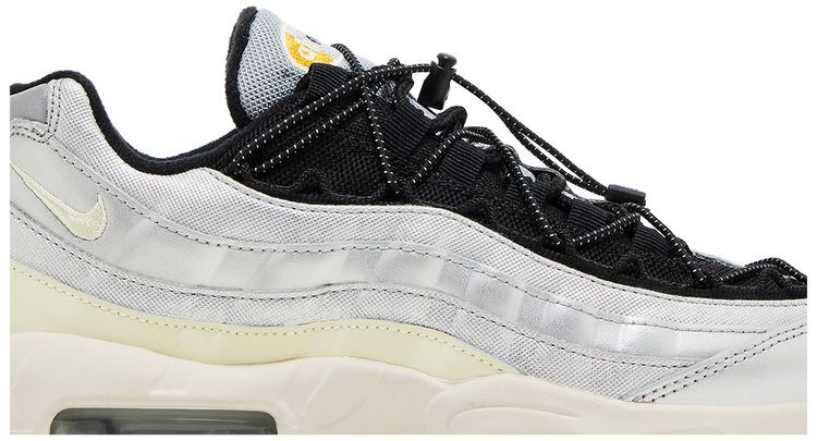 Nike Wmns Air Max 95 Speed Lacing Metallic Silver