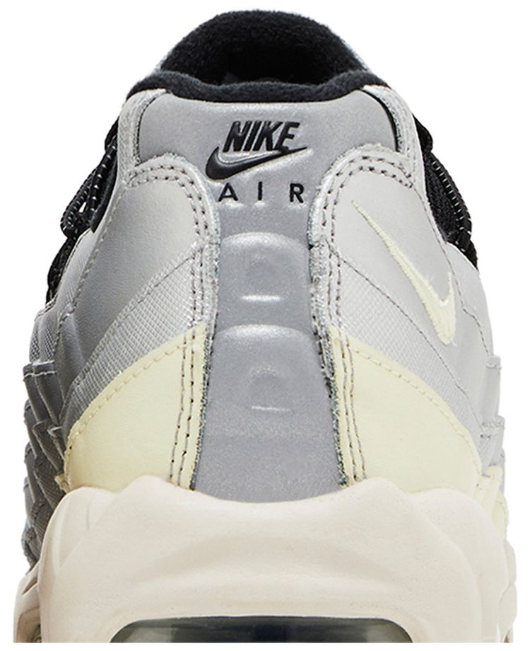 Nike Wmns Air Max 95 Speed Lacing Metallic Silver