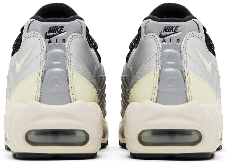 Nike Wmns Air Max 95 Speed Lacing Metallic Silver