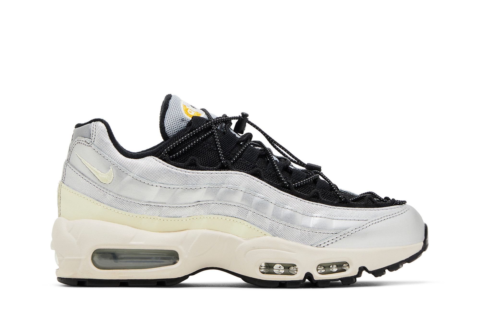 Air Max 95 シルバー Buy Wmns Air Max 95 'Speed Lacing - Metallic Silver