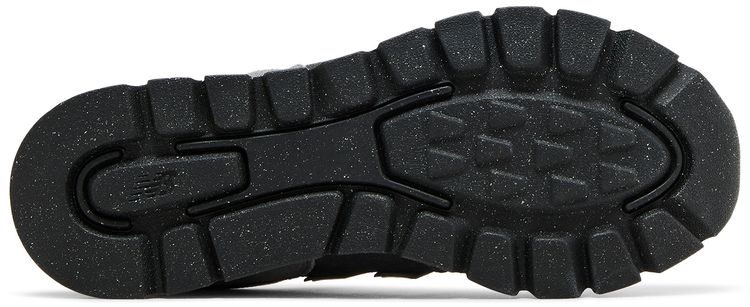 New Balance 574 Big Kid Blacktop White