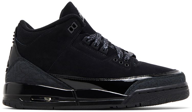 Air Jordan 3 Retro GS Black Cat 2025