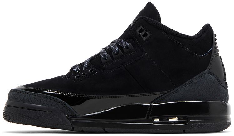 Air Jordan 3 Retro GS Black Cat 2025