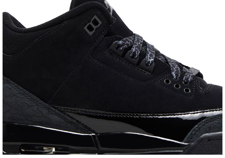 Air Jordan 3 Retro GS Black Cat 2025