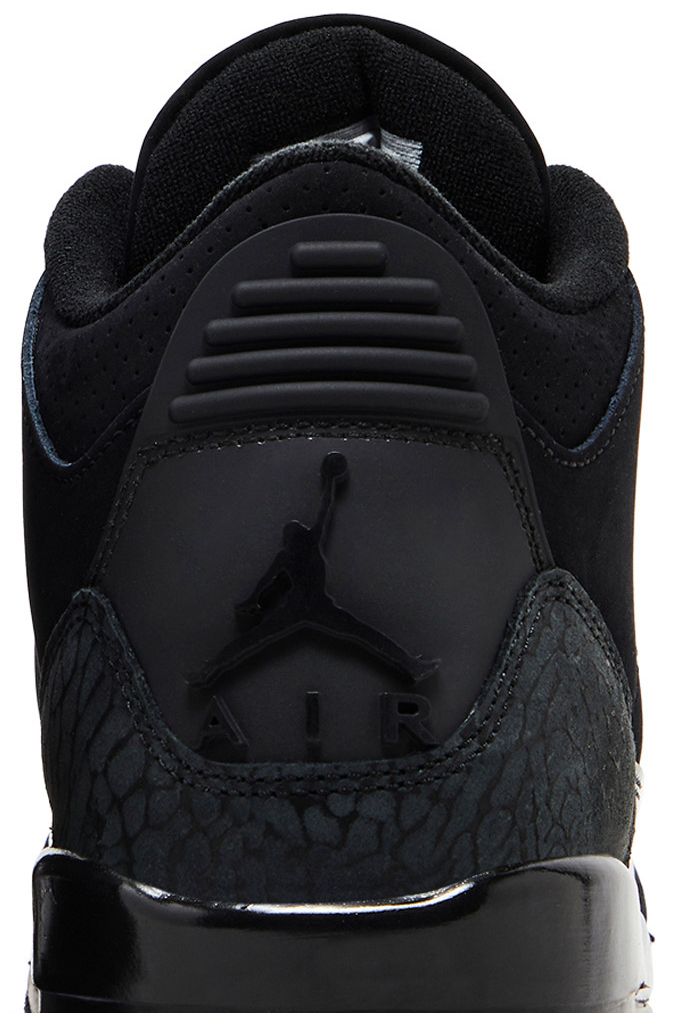 Air Jordan 3 Retro GS Black Cat 2025