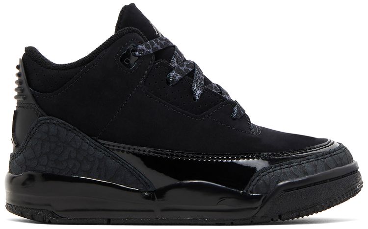 Air Jordan 3 Retro TD Black Cat 2025