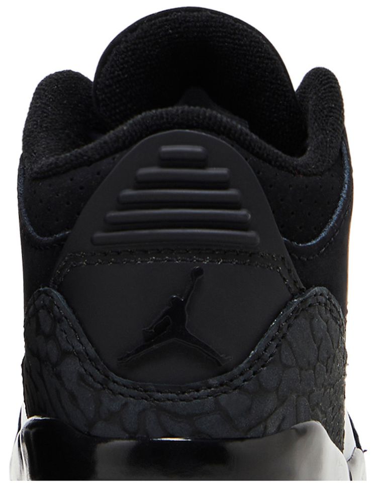Air Jordan 3 Retro TD Black Cat 2025