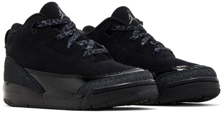 Air Jordan 3 Retro TD Black Cat 2025