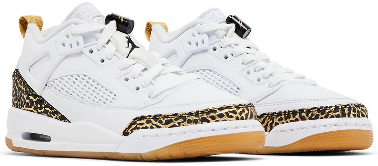 Air Jordan Spizike Low GS White Black Metallic Gold