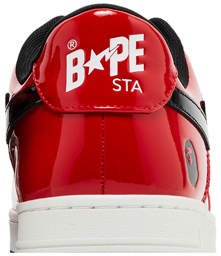 Bapesta 1 M2 Red Black