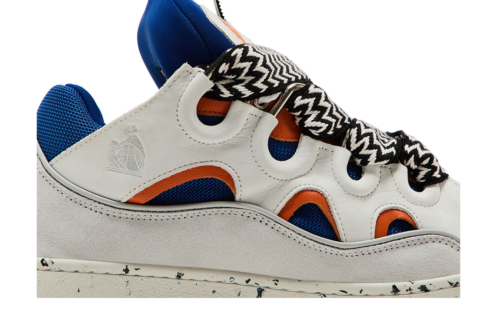 LANVIN SPORT マイク Buy Lanvin Curb Sneakers 'White Green' - FM SKRK11 DRAG