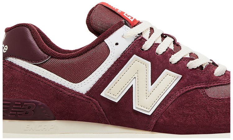 New Balance 574 Maroon Grey