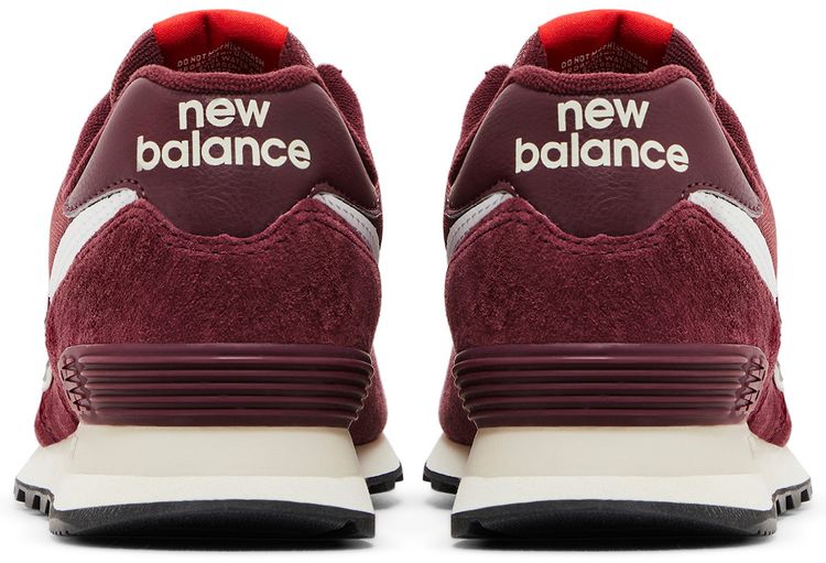 New Balance 574 Maroon Grey