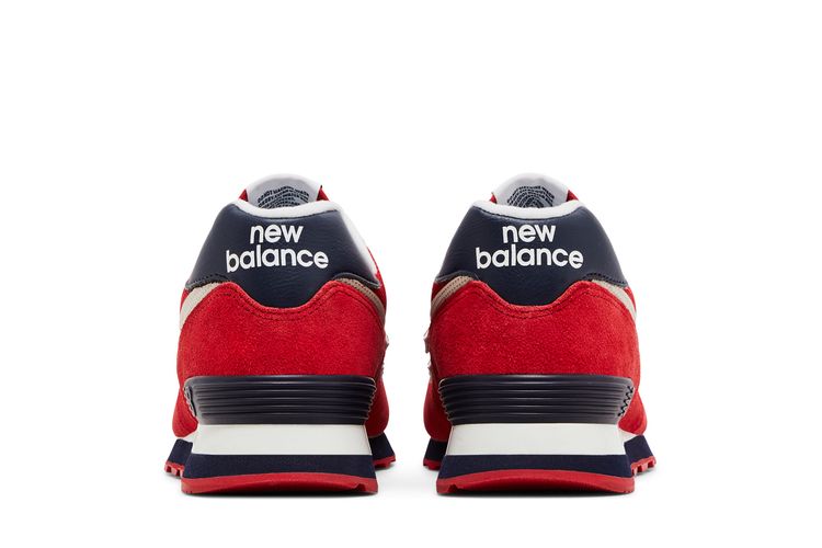 New Balance 574 Red Navy Blue