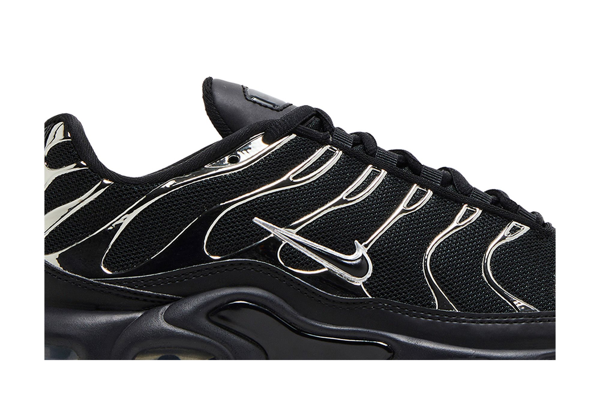 CHROME ブラック スニーカー 9.5 (W 11) Buy Wmns Air Max Plus SE 'Black Chrome Silver' - HJ9743 001