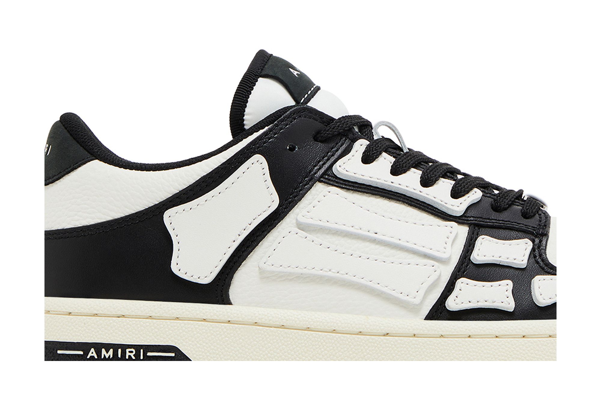 Buy Amiri Skel Top Low 'Black White' 2023 - AMFOSR1098 004