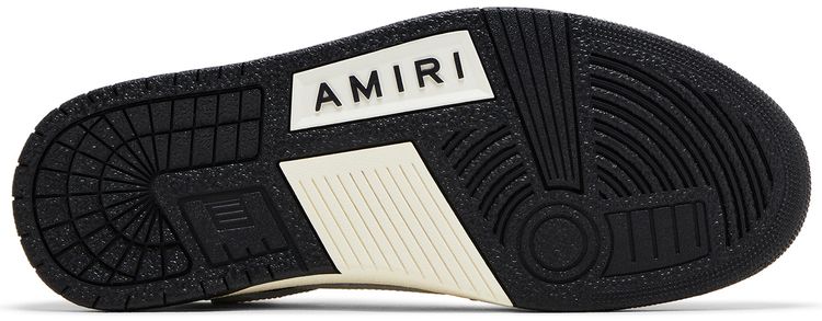 Amiri Skel Top Low Black White 2023