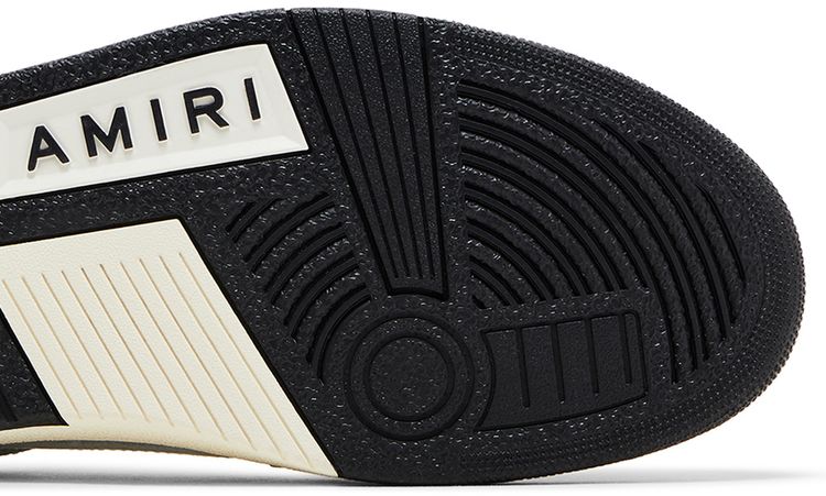 Amiri Skel Top Low Black White 2023