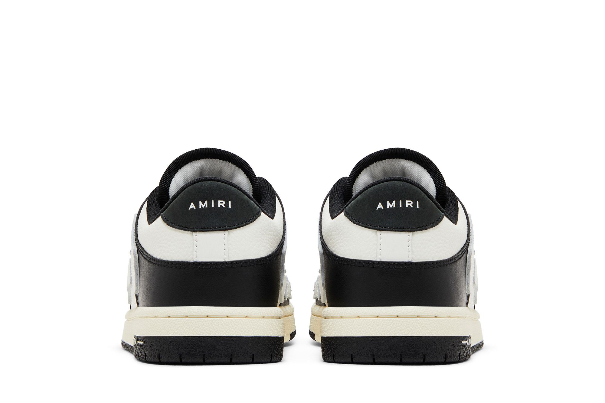 Buy Amiri Skel Top Low 'Black White' 2023 - AMFOSR1098 004