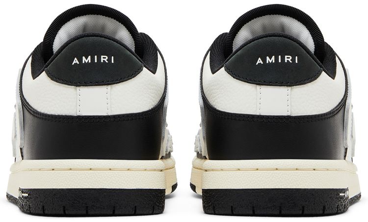 Amiri Skel Top Low Black White 2023