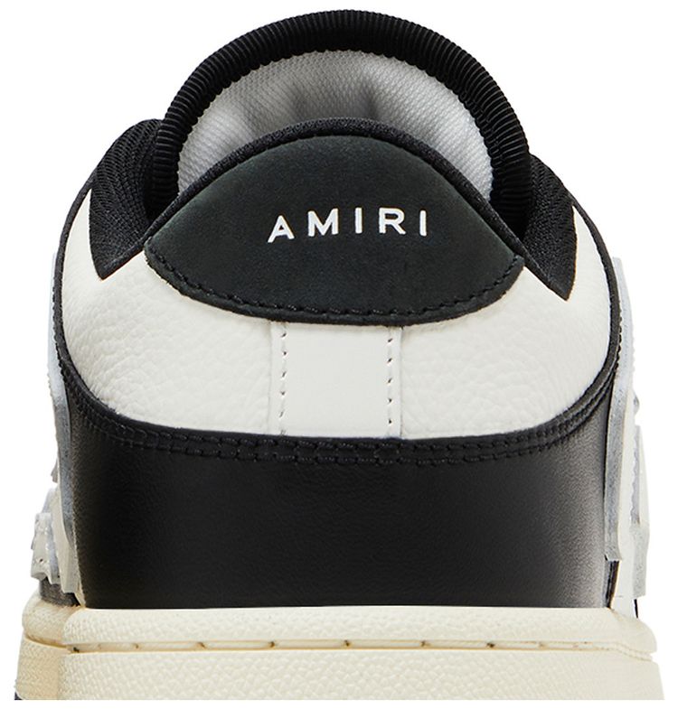 Amiri Skel Top Low Black White 2023
