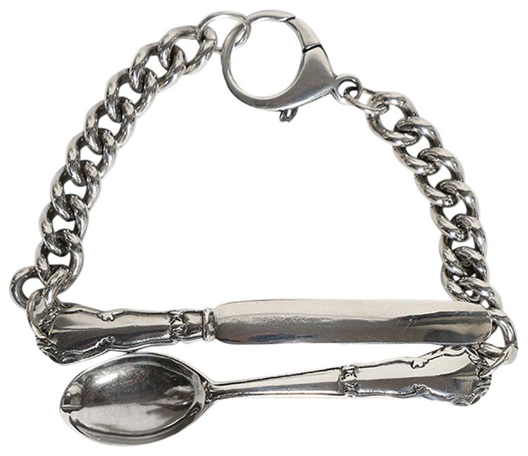 Enfants Riches Deprimes Spoon And Fork Bracelet Sterling Silver