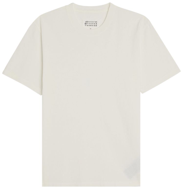 Maison Margiela T Shirt 3 Pack Ecru