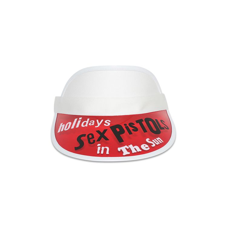 SAINT Mxxxxxx x Sex Pistols Holiday Sun Visor Red