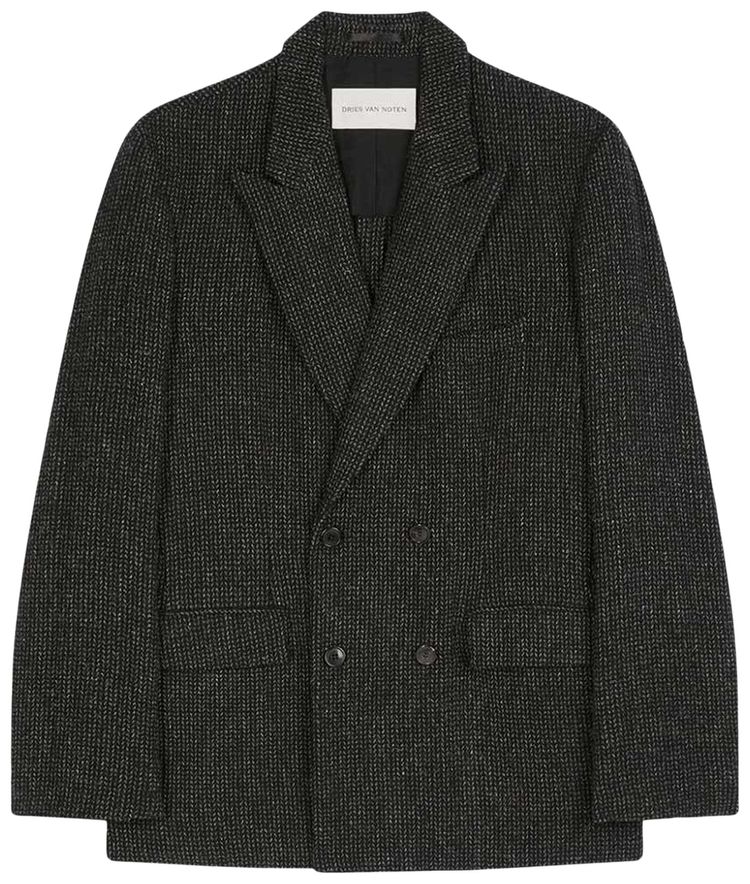 Dries Van Noten Tailored Jacket Black