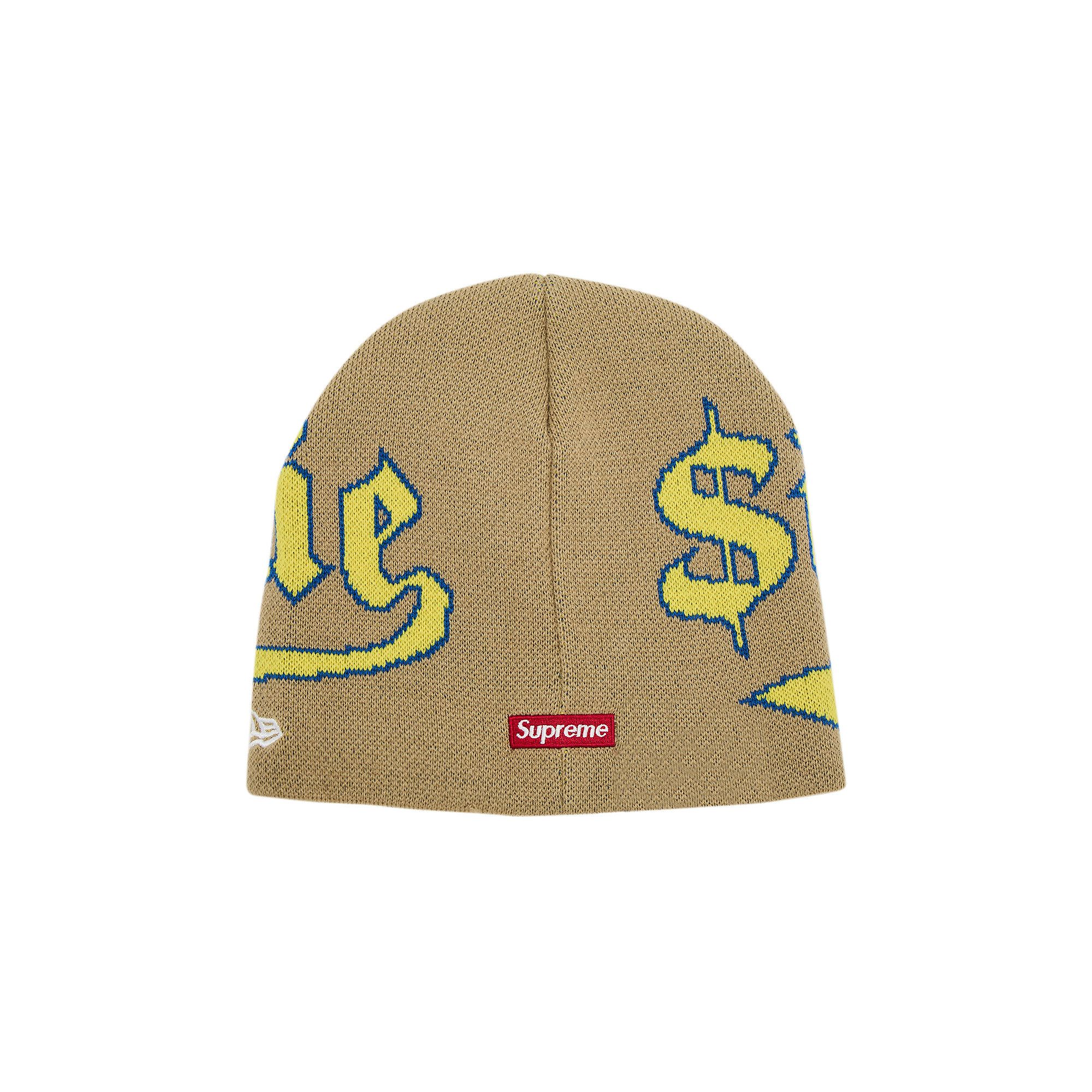 Buy Supreme New Era Accent Beanie 'Khaki' - FW24BN67 KHAKI