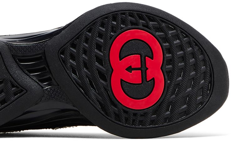 Gucci Wmns Run Sneaker GG Crystal   Black