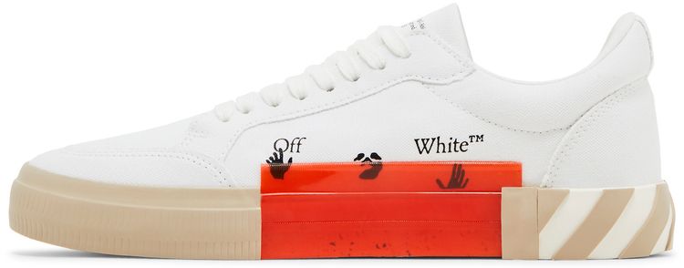 Off White Vulc Sneaker White Sand