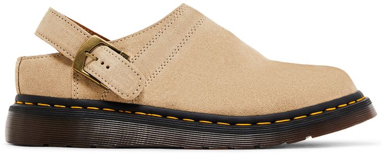 Isham Desert Oasis Suede Mule Parchment Beige