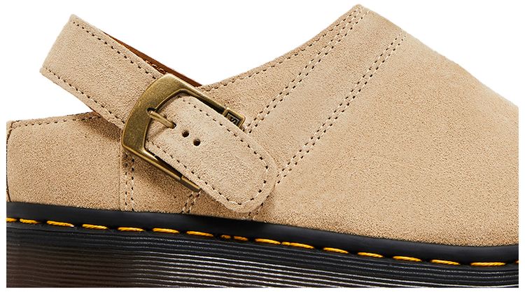 Isham Desert Oasis Suede Mule Parchment Beige
