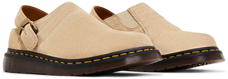 Isham Desert Oasis Suede Mule Parchment Beige