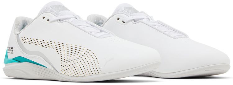 Mercedes AMG Petronas F1 x Puma Drift Cat Decima White Sheen Green