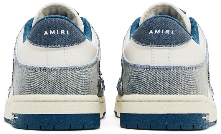 Amiri Skel Top Low Vintage Denim   Slate Blue