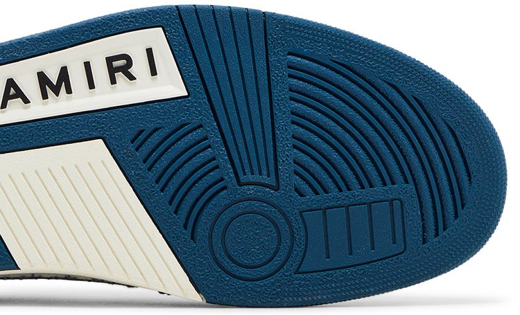 Amiri Skel Top Low Vintage Denim   Slate Blue