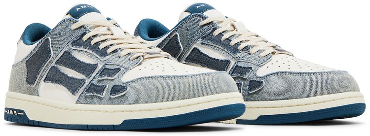 Amiri Skel Top Low Vintage Denim   Slate Blue