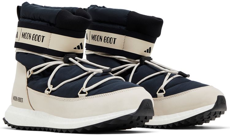 Moon Boot x adidas MoonBoost High Black Clear Brown