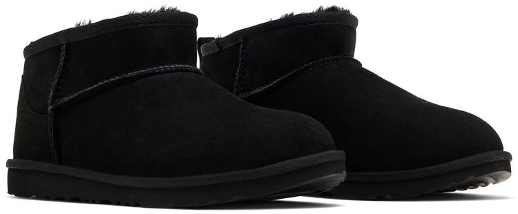 UGG Classic Ultra Mini Boot Kids Black