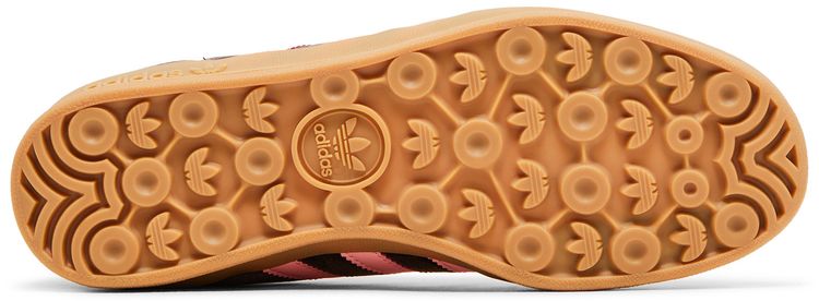 Adidas Wmns Gazelle Indoor Dark Brown Pink Green Velvet