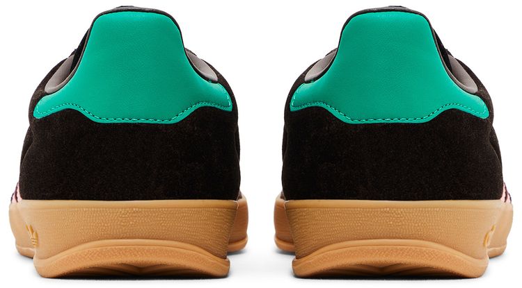 Adidas Wmns Gazelle Indoor Dark Brown Pink Green Velvet
