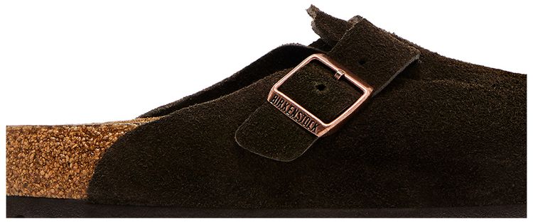 Boston Soft Footbed Suede Mocha