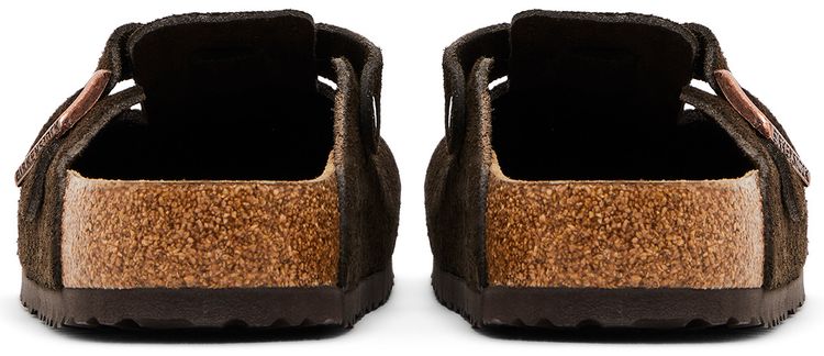 Boston Soft Footbed Suede Mocha